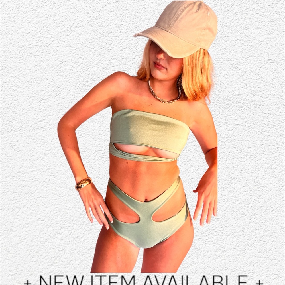 Cut out bikini set